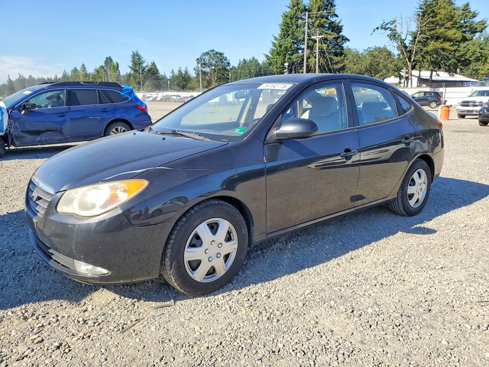 2008 Hyundai Elantra VIN KMHDU46DX8U545274 COPART salvage auction — VANDALISM, WA - BILL OF SALE, sold $725 on 2026-07-10 (photo 1)