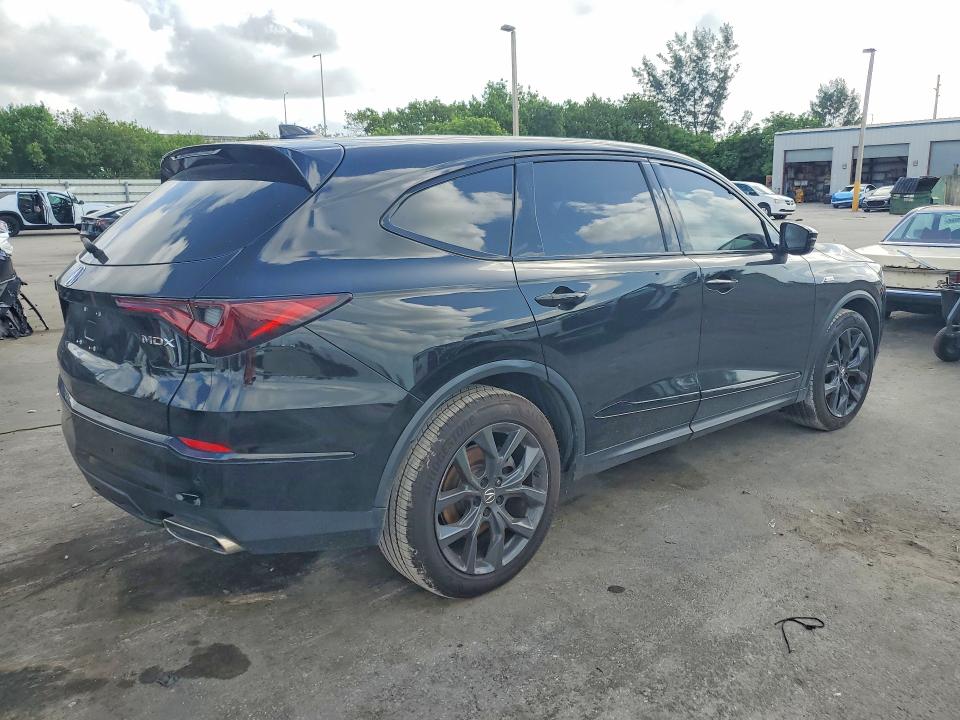 2023 Acura Mdx VIN 5J8YE1H01PL034327 COPART salvage auction — VANDALISM, AZ - CERTIFICATE OF TITLE, sold $18,000 on 2026-07-29 (photo 3)