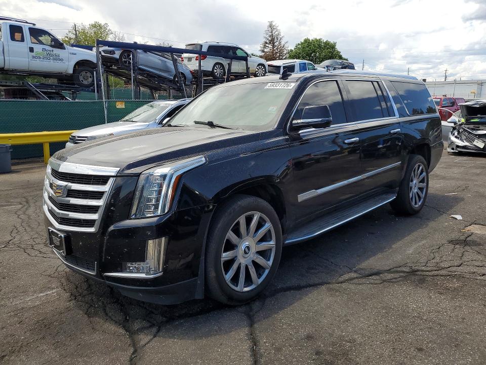 2019 Cadillac Escalade VIN 1GYS3HKJ8KR158745 COPART salvage auction — NORMAL WEAR, Tx - Certificate Of Title (P), sold $1,700 on 2026-07-21 (photo 1)