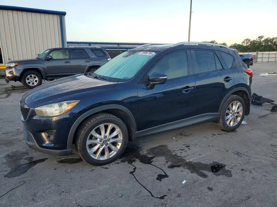 2015 Mazda Cx-5 VIN JM3KE2DY8F0528150 COPART salvage auction — REAR END, Fl - Cert Of Title Slvg Rebuildable, sold $50 on 2026-07-21 (photo 1)