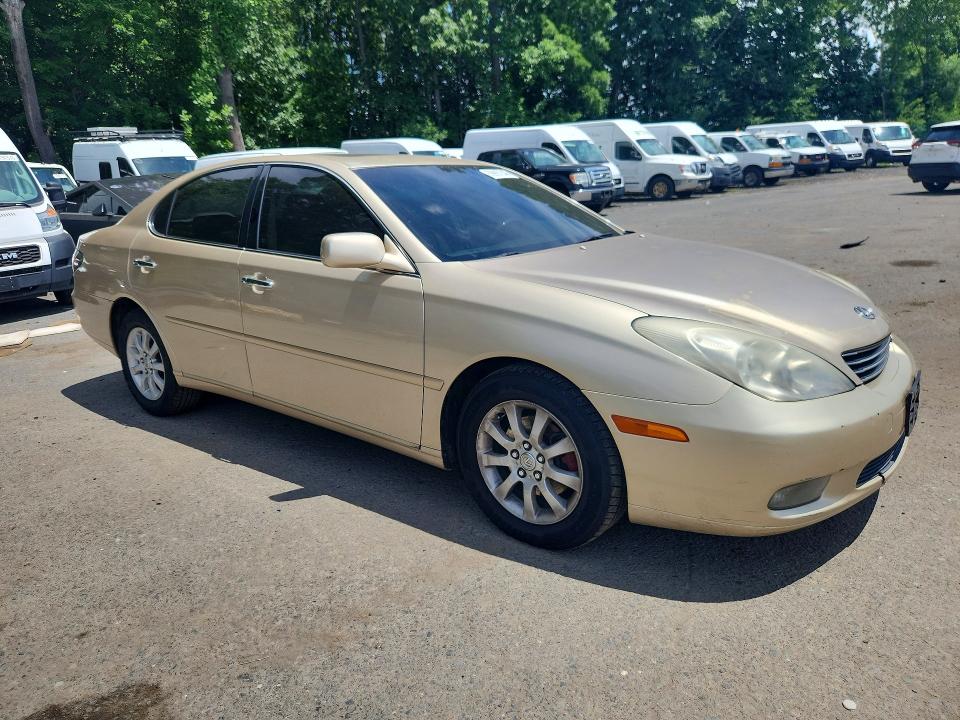 2003 Lexus Es 300 VIN JTHBF30G230144559 COPART salvage auction — FRONT END, CT - CERT OF TITLE-SALVAGE, sold $450 on 2026-07-23 (photo 4)