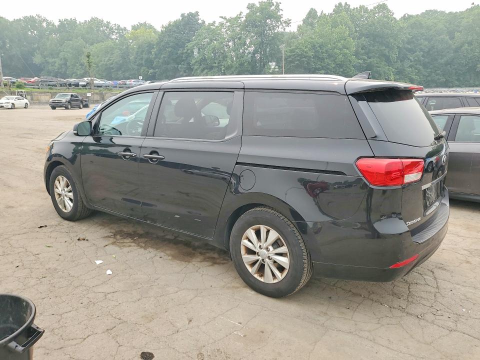 2016 Kia SEDONA VIN KNDMB5C17G6171381 COPART salvage auction — FRONT END, Salvage Title, sold $400 on 2026-07-28 (photo 2)