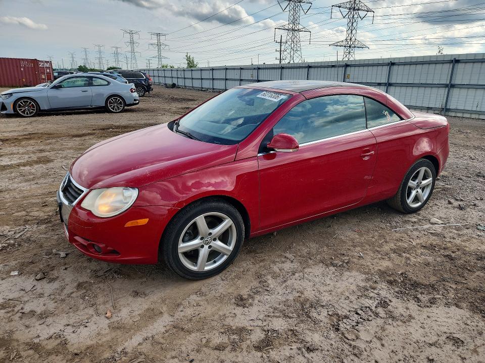 2007 Volkswagen Eos VIN WVWDA71F17V003769 COPART salvage auction — SIDE, Il - Salvage Certificate, sold $325 on 2026-08-06 (photo 1)