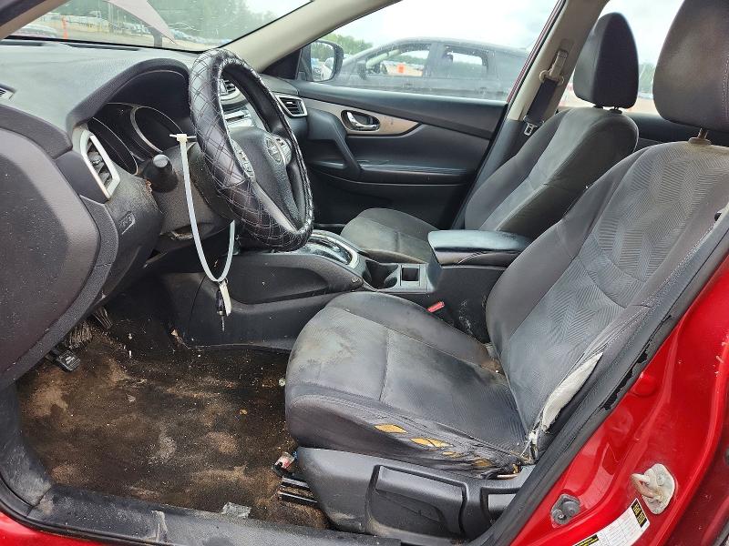 2016 Nissan Rogue VIN KNMAT2MT1GP664823 COPART salvage auction — FRONT END, LA - CERTIFICATE OF TITLE (P), sold $675 on 2026-07-31 (photo 7)