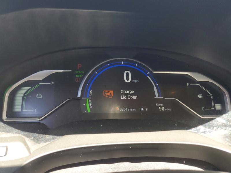 2018 Honda Clarity VIN JHMZC5F34JC018108 COPART salvage auction — REAR END, Ca - Salvage Certificate, sold $3,050 on 2026-07-20 (photo 9)