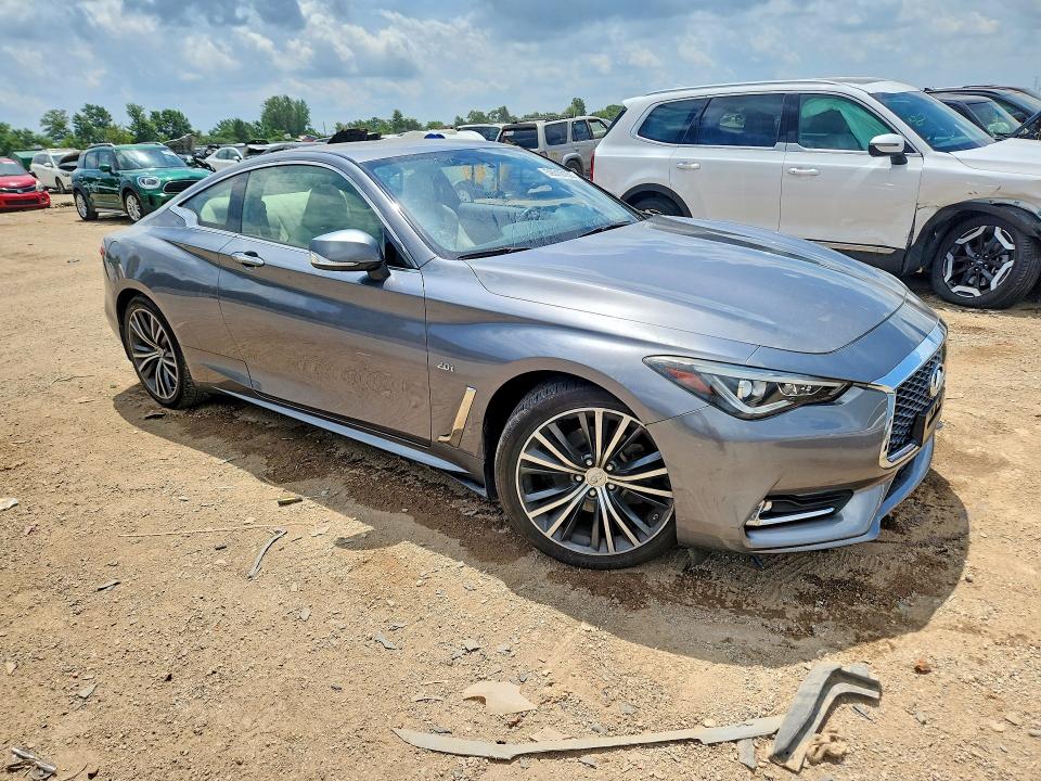 2017 Infiniti Q60 VIN JN1CV7EL2HM320065 COPART salvage auction — VANDALISM, IL - SALVAGE CERTIFICATE, sold $7,200 on 2026-07-28 (photo 4)
