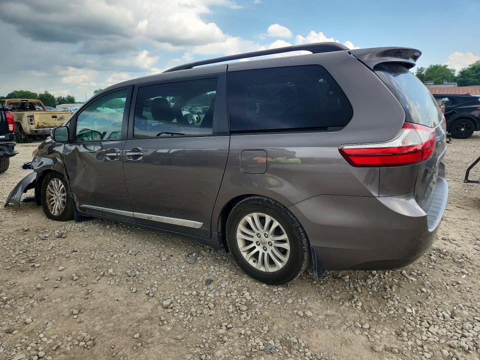 2016 Toyota Sienna VIN 5TDYK3DC7GS735505 COPART salvage auction — FRONT END, OH - CERT OF TITLE-SALVAGE, sold $800 on 2026-07-21 (photo 2)