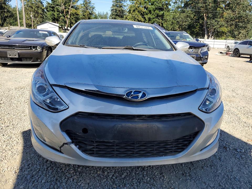 2013 Hyundai Sonata VIN KMHEC4A45DA051088 COPART salvage auction — FRONT END, Wa - Aff In Lieu Of Title - Rebuilt, sold $275 on 2026-07-21 (photo 5)
