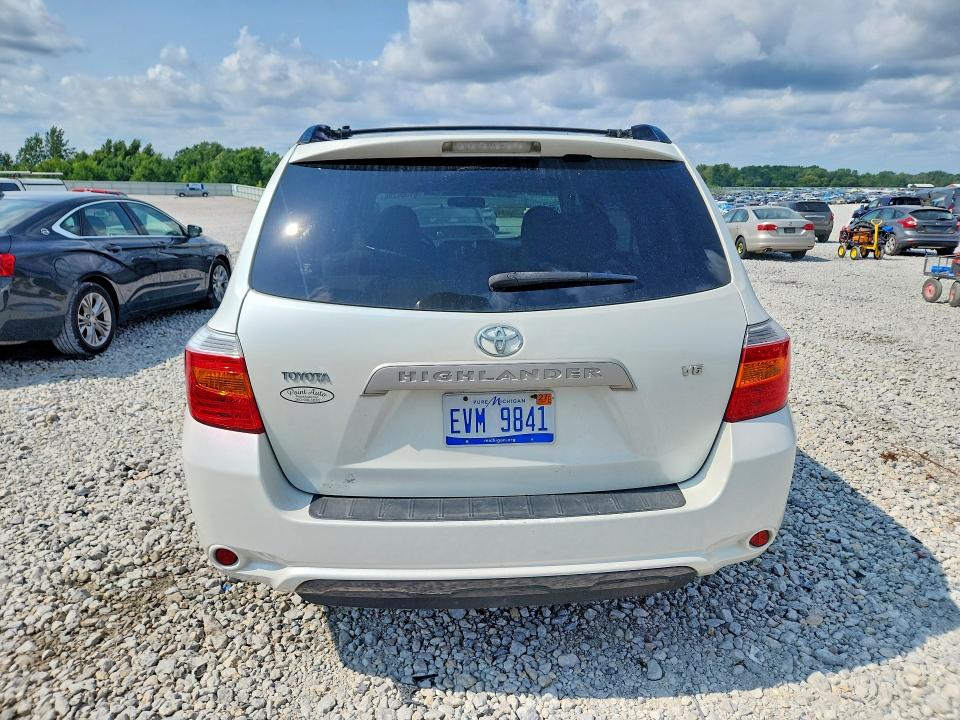 2009 Toyota Highlander VIN JTEDS41A692086728 COPART salvage auction — SIDE, Mi - Certificate Of Title, sold $725 on 2026-07-30 (photo 6)