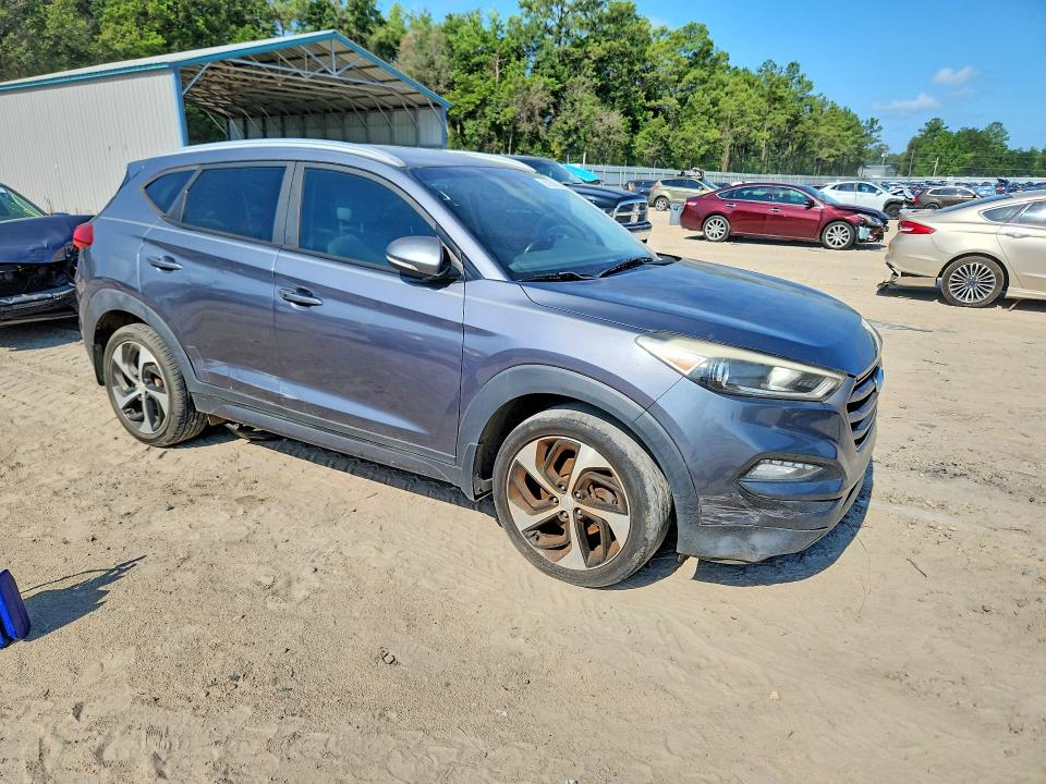 2016 Hyundai Tucson VIN KM8J33A23GU178562 COPART salvage auction — SIDE, Fl - Certificate Of Title (P), sold $2,950 on 2026-07-10 (photo 4)