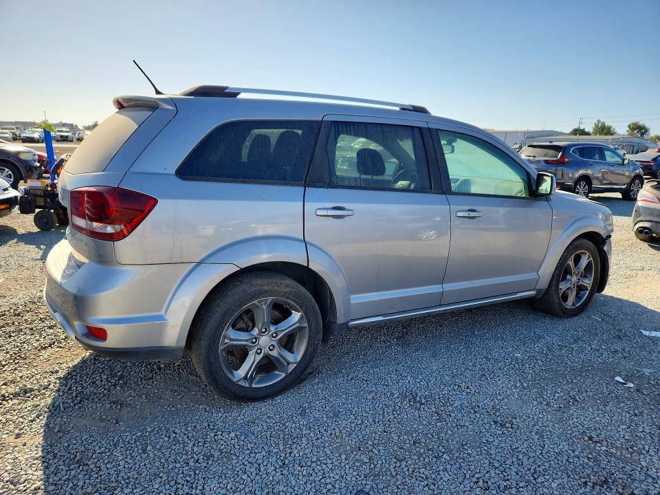 2015 Dodge Journey VIN 3C4PDCGG5FT641468 COPART salvage auction — FRONT END, Ca - Lien Papers-Clean Or Ac, sold $1,250 on 2026-08-09 (photo 3)