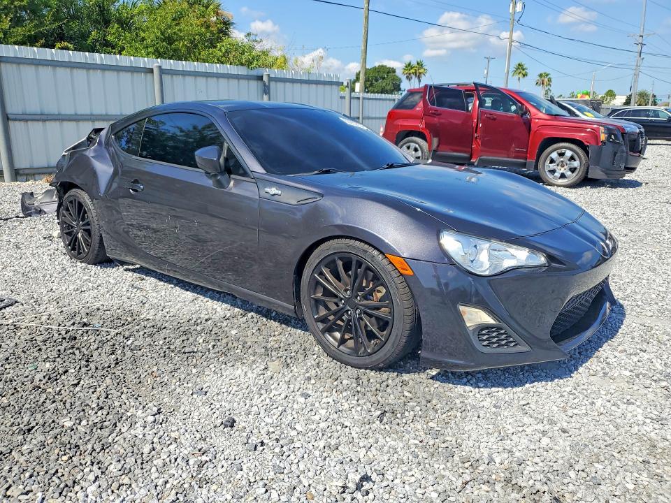 2013 Scion Fr-s VIN JF1ZNAA1XD2711369 COPART salvage auction — REAR END, Fl - Cert Of Title Slvg Rebuildable, sold $2,250 on 2026-07-14 (photo 4)