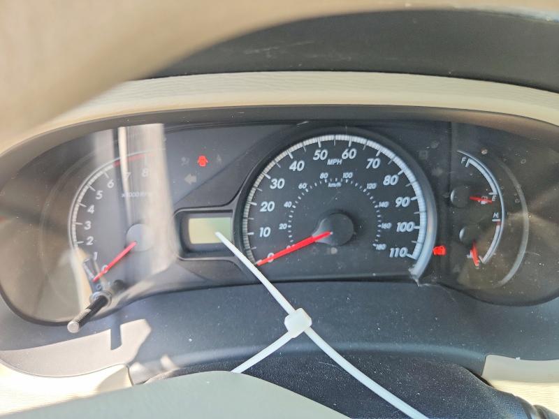 2011 Toyota Sienna VIN 5TDKK3DCXBS125113 COPART salvage auction — FRONT END, Pa - Certificate Of Salvage, sold $900 on 2026-07-29 (photo 9)