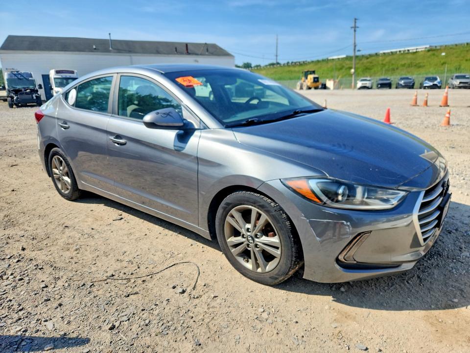 2018 Hyundai Elantra VIN 5NPD84LF9JH256384 COPART salvage auction — MECHANICAL, Oh - Certificate Of Title, sold $1,650 on 2026-07-24 (photo 4)