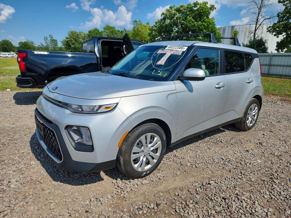 2020 Kia Soul VIN KNDJ23AU7L7734910 COPART salvage auction — ROOF, Ny - Mv-907A Salvage Certificate, sold $3,150 on 2026-07-20 (photo 1)