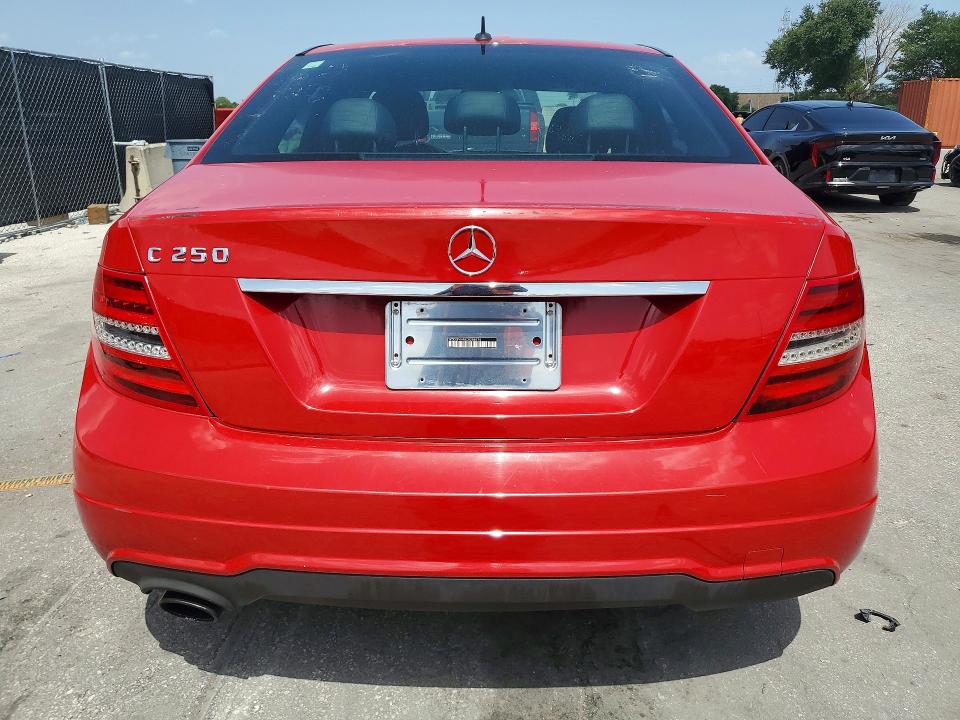 2013 Mercedes-benz VIN WDDGF4HB5DR288776 COPART salvage auction — MINOR DENT/SCRATCHES, Fl - Certificate Of Title, sold $2,700 on 2026-07-27 (photo 6)