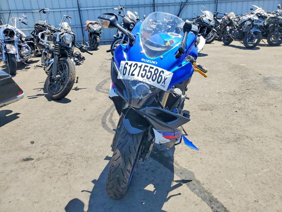 2007 Suzuki Gsx-r VIN JS1GN7DA772115893 COPART salvage auction — FRONT END, Ca - Salvage Certificate, sold $1,150 on 2026-07-23 (photo 2)