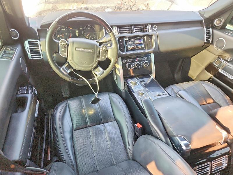 2016 Land rover RANGE ROVER VIN SALGS2EF5GA260876 COPART salvage auction — MINOR DENT/SCRATCHES, Ga - Cert Of Title-Manufctr Buyback (P), sold $5,300 on 2026-09-02 (photo 8)