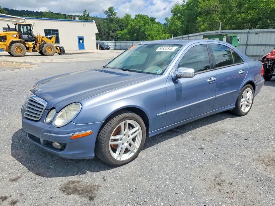 2007 Mercedes-benz E-class VIN WDBUF22X87B089612 COPART salvage auction — FRONT END, PA - CERT OF TITLE, sold $700 on 2026-07-21 (photo 1)