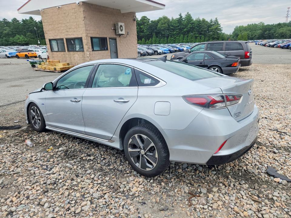 2018 Hyundai Sonata VIN KMHE34L38JA084067 COPART salvage auction — FRONT END, Ct - Cert Of Title-Salvage, sold $475 on 2026-07-28 (photo 2)