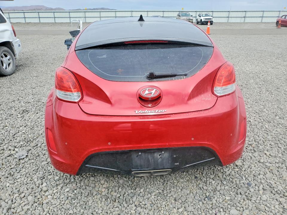 2016 Hyundai Veloster VIN KMHTC6AD5GU295717 COPART salvage auction — FRONT END, Nv - Cert Of Title-Rebuilt Total Lo, sold $100 on 2026-07-23 (photo 6)