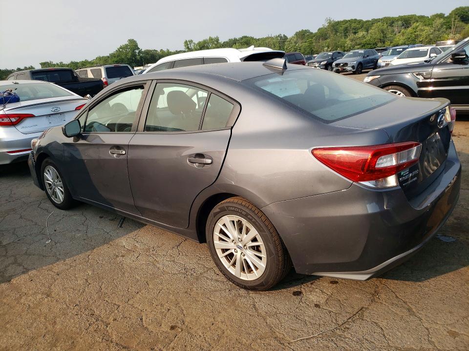 2018 Subaru Impreza VIN 4S3GKAD61J3618845 COPART salvage auction — WATER/FLOOD, Salvage Title, sold $2,139 on 2026-07-21 (photo 2)