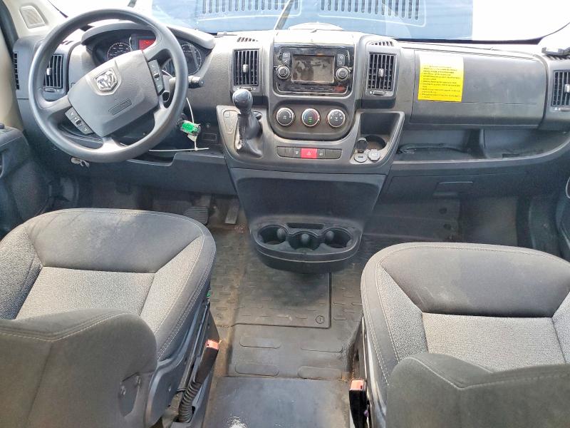 2021 Ram Promaster 3500 VIN 3C6MRVJG9ME536756 COPART salvage auction — MECHANICAL, NC - DEALER ONLY CLEAN TITLE, sold $11,400 on 2026-08-18 (photo 8)