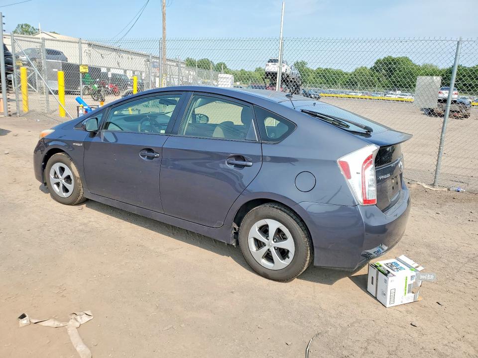 2013 Toyota Prius VIN JTDKN3DU7D5699211 COPART salvage auction — MINOR DENT/SCRATCHES, Pa - Cert Of Title, sold $2,250 on 2026-07-20 (photo 2)