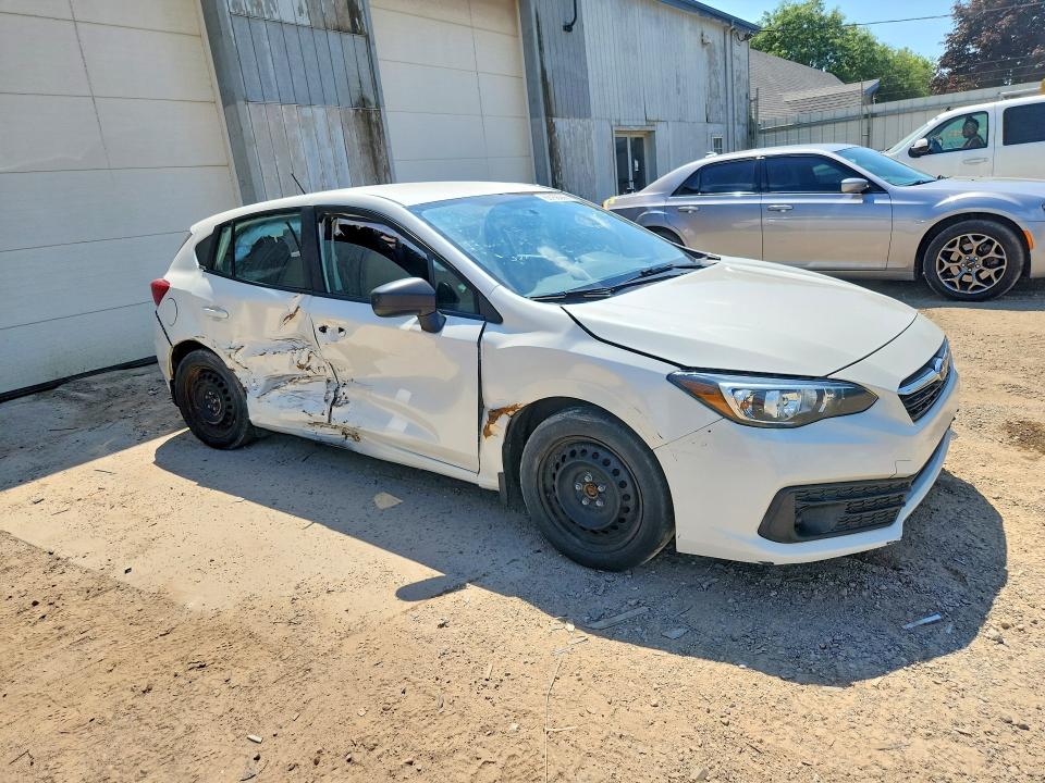 2020 Subaru Impreza VIN 4S3GTAB62L3733327 COPART salvage auction — SIDE, Mi - Certificate Of Title, sold $2,650 on 2026-07-29 (photo 4)