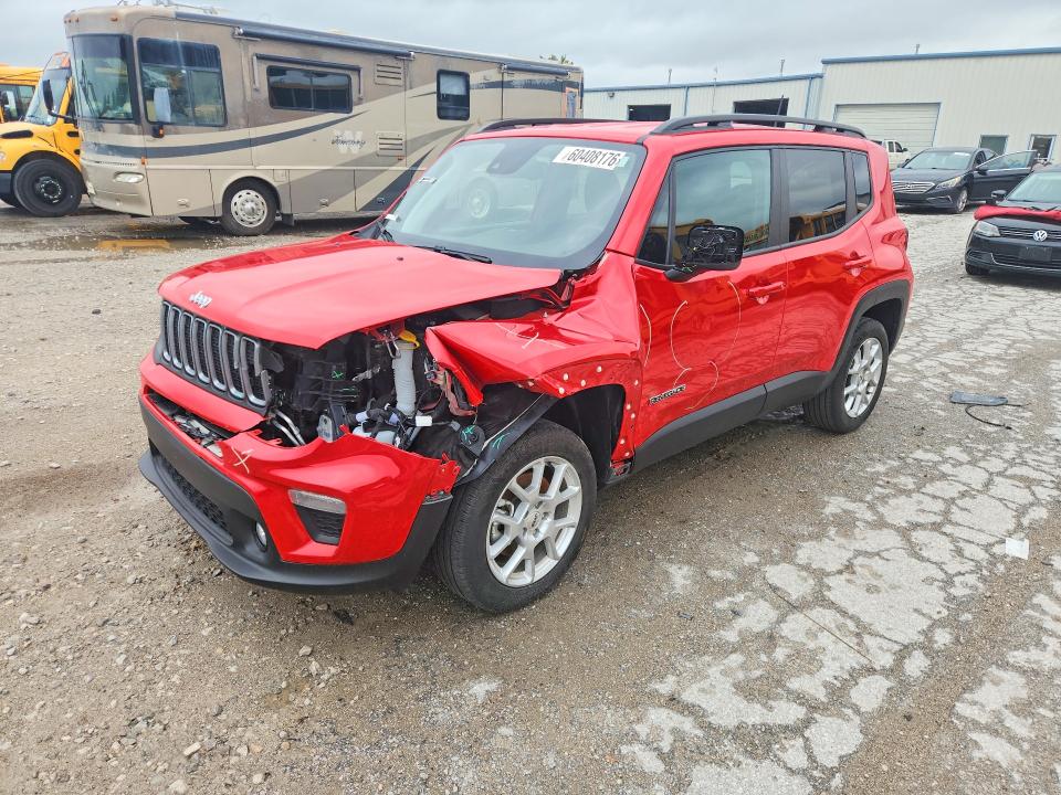 2023 Jeep Renegade VIN ZACNJDB19PPP39921 COPART salvage auction — FRONT END, Mo - Salvage Certificate Of Title, sold $2,550 on 2026-08-18 (photo 1)