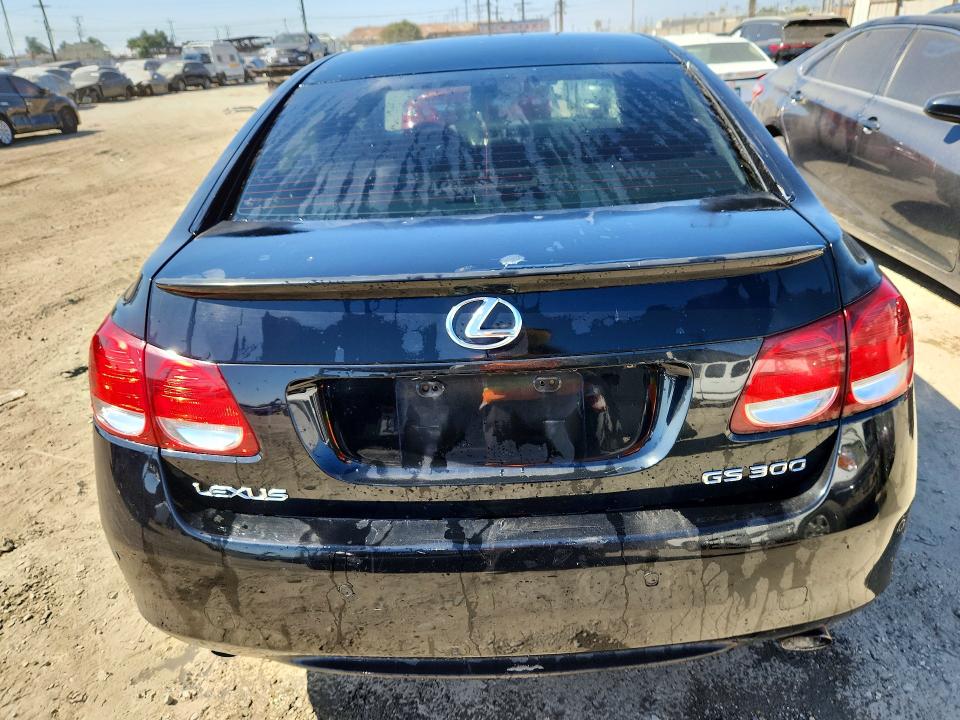 2006 Lexus Gs 300 VIN JTHBH96S665037823 COPART salvage auction — FRONT END, Ca - Salvage Certificate, sold $825 on 2026-07-23 (photo 6)
