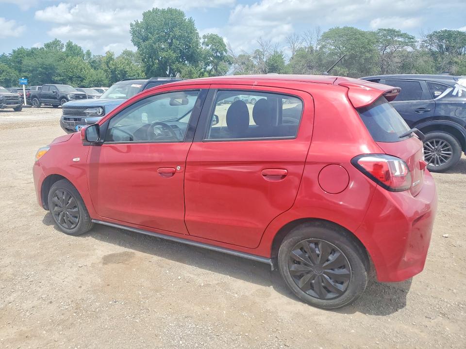 2022 Mitsubishi Mirage VIN ML32AUHJ6NH006701 COPART salvage auction — FRONT END, Ia - Cert Of Title-Salvage Title, sold $2,000 on 2026-07-31 (photo 2)