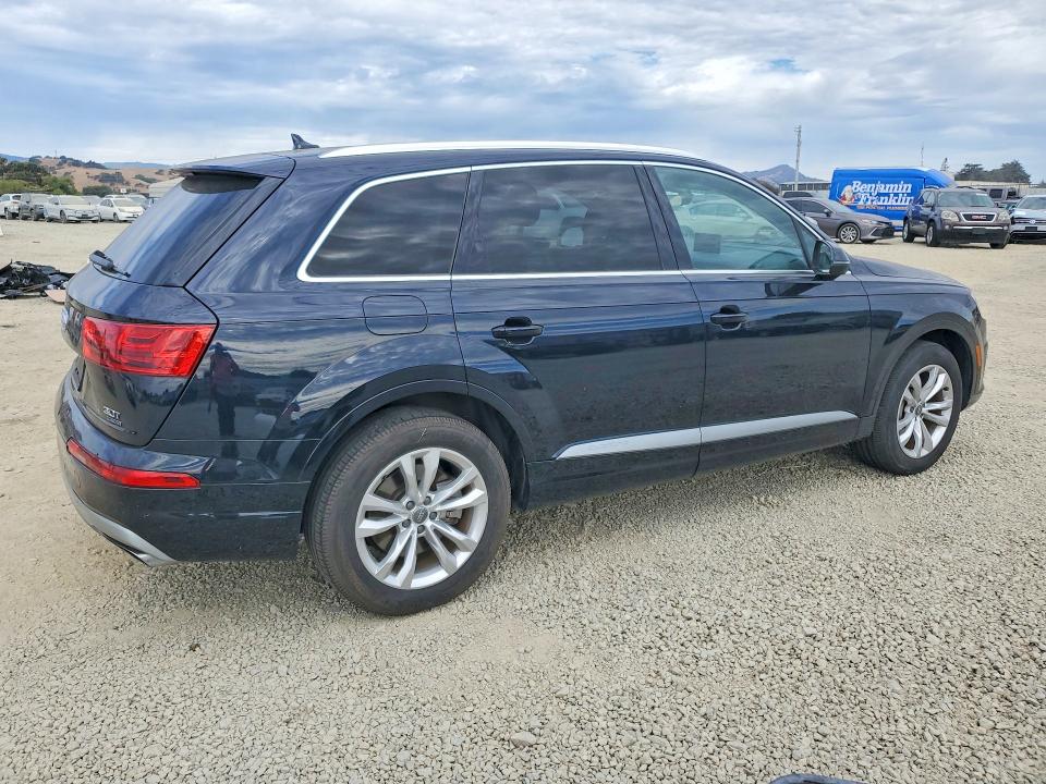 2017 Audi Q7 VIN WA1LAAF75HD032851 COPART salvage auction — REAR END, CA - SALVAGE CERTIFICATE, sold $8,000 on 2026-07-28 (photo 3)