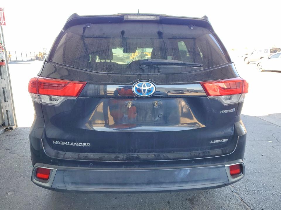 2017 Toyota Highlander VIN 5TDDGRFH2HS023383 COPART salvage auction — FRONT END, CA - SALVAGE CERTIFICATE, sold $9,000 on 2026-07-27 (photo 6)