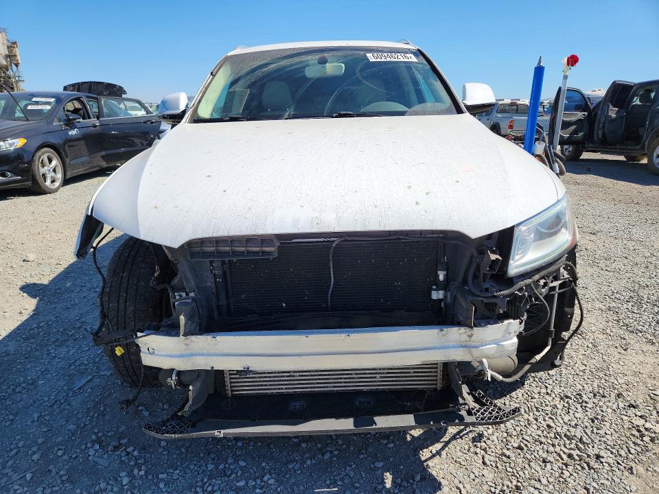2015 Audi Q5 VIN WA1CFAFP1FA138990 COPART salvage auction — FRONT END, Ca - Salvage Certificate, sold $2,950 on 2026-08-28 (photo 5)