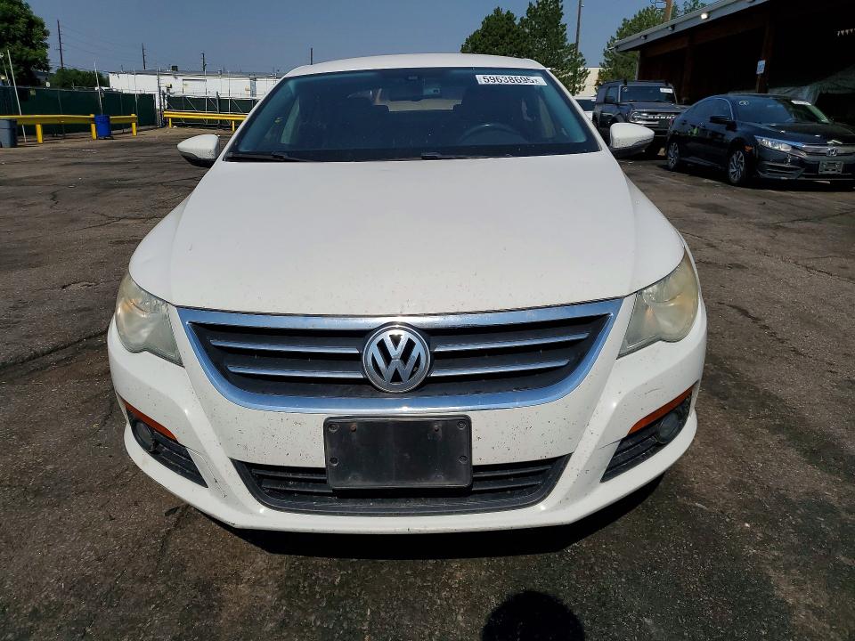 2010 Volkswagen Cc VIN WVWMP7AN3AE557893 COPART salvage auction — REAR END, Co - Salvage Title, sold $350 on 2026-07-14 (photo 5)