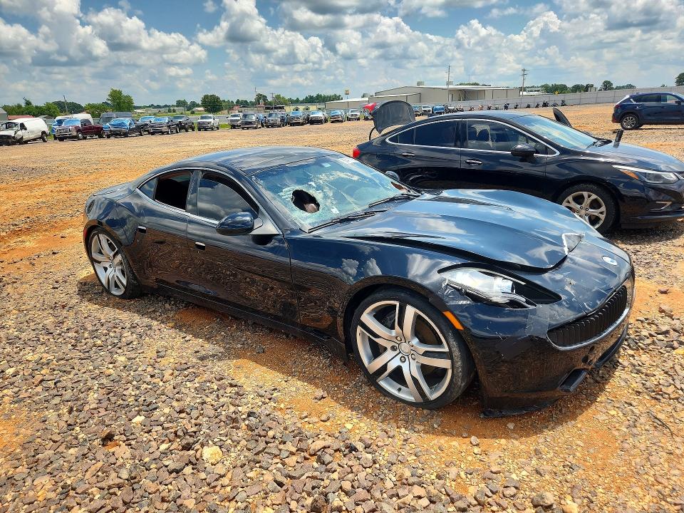 2012 Fisker Karma VIN YH4K14AA7CA001008 COPART salvage auction — VANDALISM, In - Certificate Of Title, sold $2,050 on 2026-07-29 (photo 4)