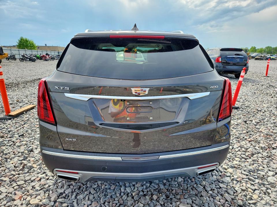 2020 Cadillac Xt5 VIN 1GYKNDRS6LZ223319 COPART salvage auction — HAIL, Wi - Certificate Of Title, sold $9,900 on 2026-07-20 (photo 6)