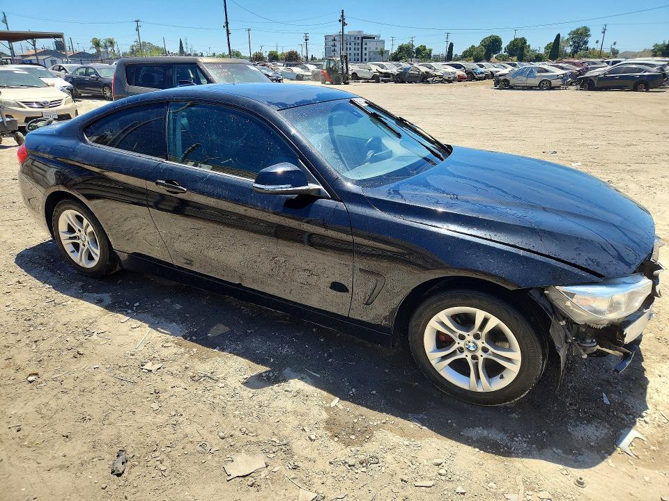 2014 BMW 4er VIN WBA3N9C56EF721337 COPART salvage auction — FRONT END, Ca - Salvage Certificate, sold $2,200 on 2026-07-16 (photo 4)