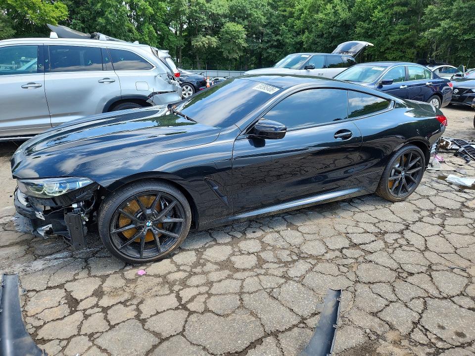 2023 BMW M8 VIN WBABC4C06PCK69452 COPART salvage auction — FRONT END, Ga - Cert Of Title-Salvage, sold $25,500 on 2026-08-07 (photo 1)