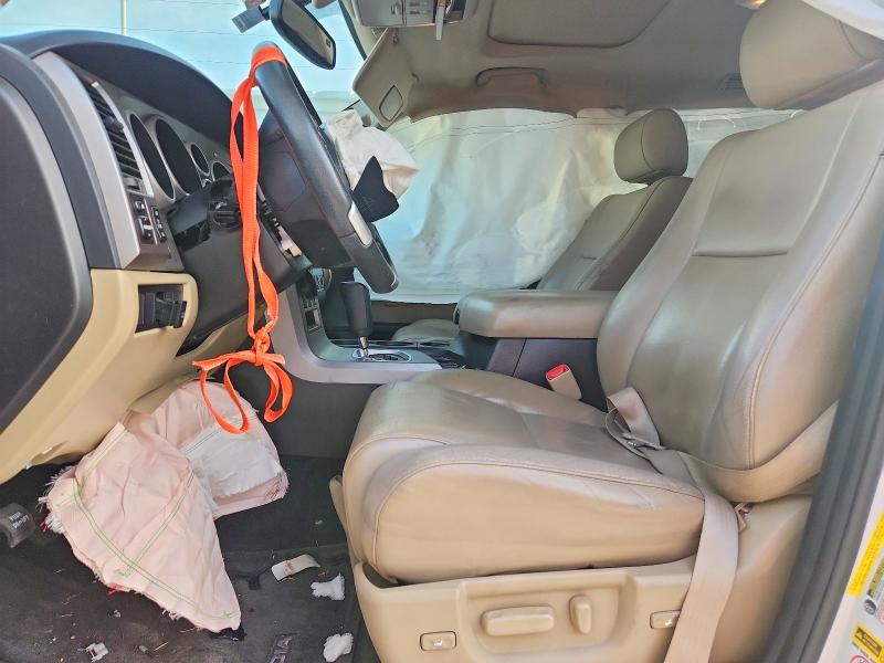 2016 Toyota Sequoia VIN 5TDZY5G1XGS061925 COPART salvage auction — FRONT END, TX - CERTIFICATE OF TITLE, sold $3,400 on 2026-07-31 (photo 7)