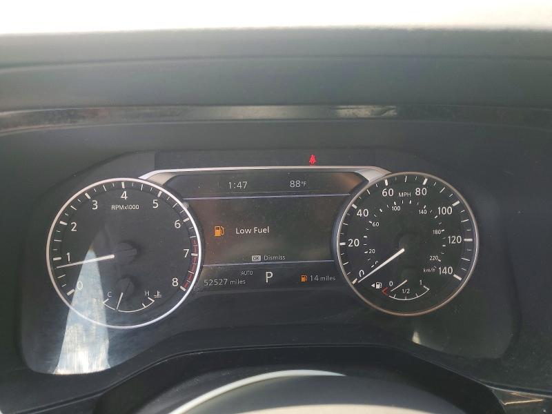 2022 Nissan Pathfinder VIN 5N1DR3CC5NC269014 COPART salvage auction — MINOR DENT/SCRATCHES, IN - CERTIFICATE OF TITLE (P), sold $17,300 on 2026-07-28 (photo 9)