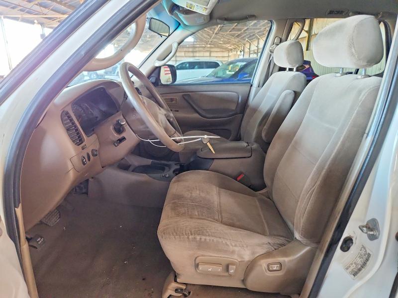 2002 Toyota Sequoia VIN 5TDZT34A02S073128 COPART salvage auction — FRONT END, Az - Cert Of Title - Salvage, sold $500 on 2026-07-22 (photo 7)