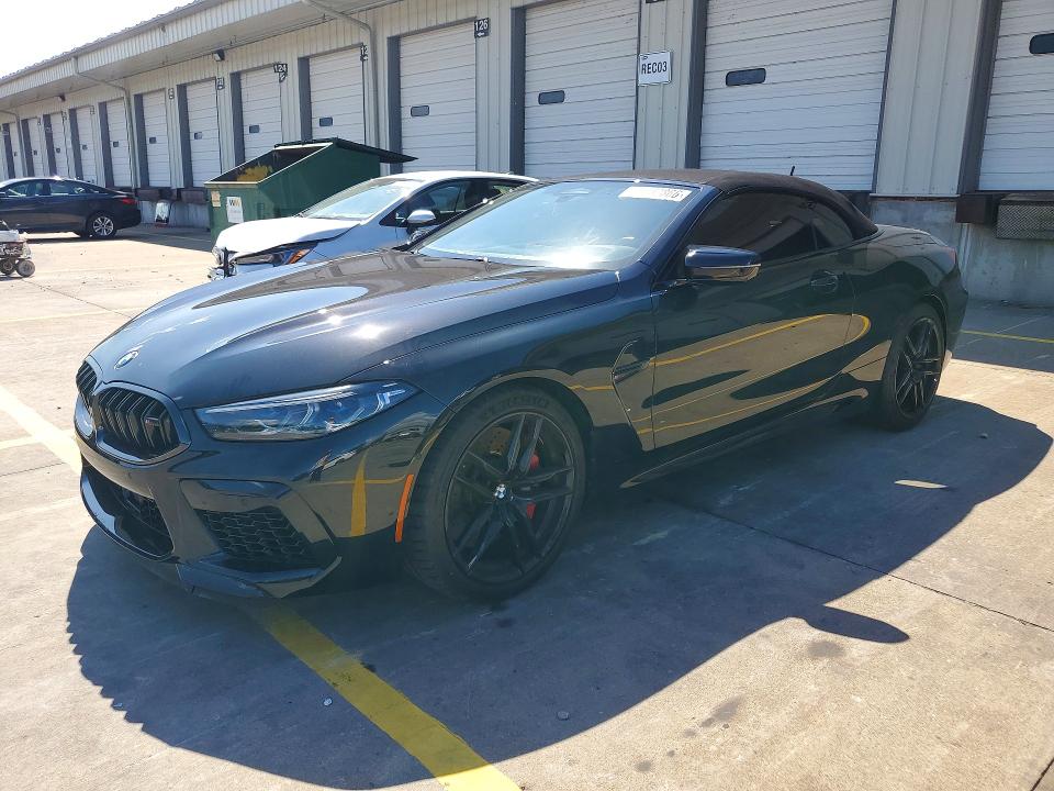 2024 BMW M8 VIN WBSDZ0C06RCR10856 COPART salvage auction — MINOR DENT/SCRATCHES, Ky - Cert Of Title-Salvage, sold $58,000 on 2026-08-20 (photo 1)