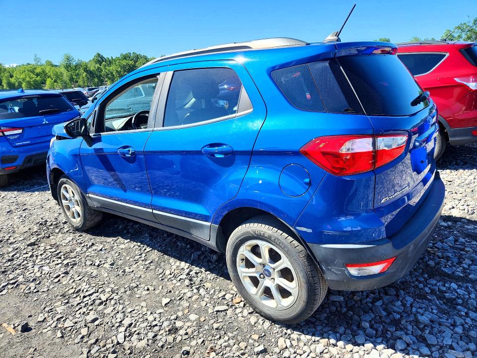 2019 Ford Ecosport VIN MAJ6S3GL0KC266129 COPART salvage auction — FRONT END, Pa - Certificate Of Salvage, sold $1,300 on 2026-07-22 (photo 2)