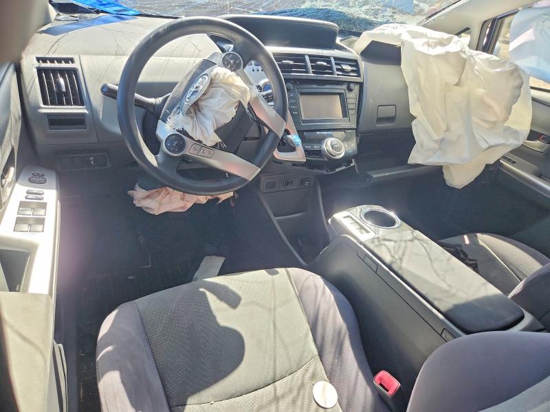 2012 Toyota Prius VIN JTDZN3EU5C3129599 COPART salvage auction — FRONT END, Ca - Salvage Certificate, sold $70 on 2026-07-28 (photo 8)