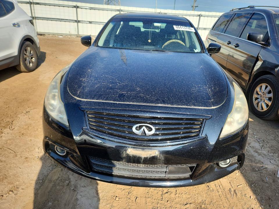 2012 Infiniti G VIN JN1CV6ARXCM681024 COPART salvage auction — WATER/FLOOD, Il - Certificate Of Title, sold $450 on 2026-07-16 (photo 5)