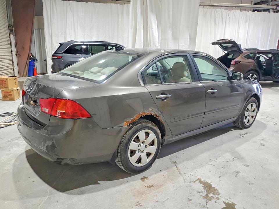2010 Kia Optima VIN KNAGG4A87A5436416 COPART salvage auction — REAR END, NY - MV-907A SALVAGE CERTIFICATE, sold $425 on 2026-07-20 (photo 3)