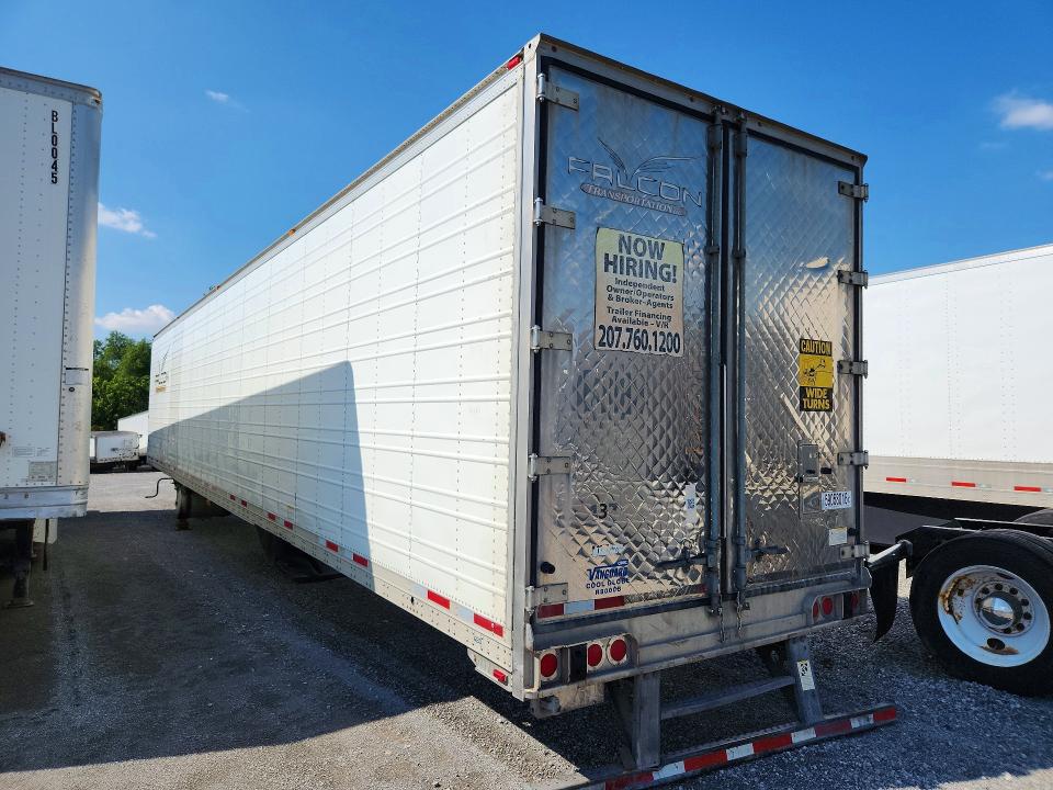 2016 Cimc reefer trailer Trlr VIN 527SR5323GM008307 COPART salvage auction — REAR END, IL - SALVAGE CERTIFICATE, sold $7,400 on 2026-08-13 (photo 2)