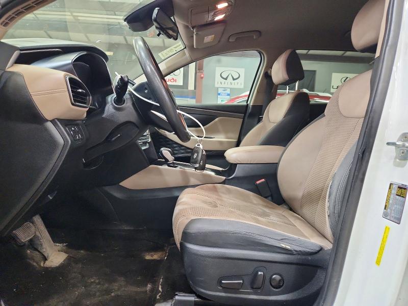2019 Hyundai Santa fe VIN 5NMS3CAD0KH007696 COPART salvage auction — MINOR DENT/SCRATCHES, IN - CERTIFICATE OF TITLE (P), sold $6,900 on 2026-07-18 (photo 7)